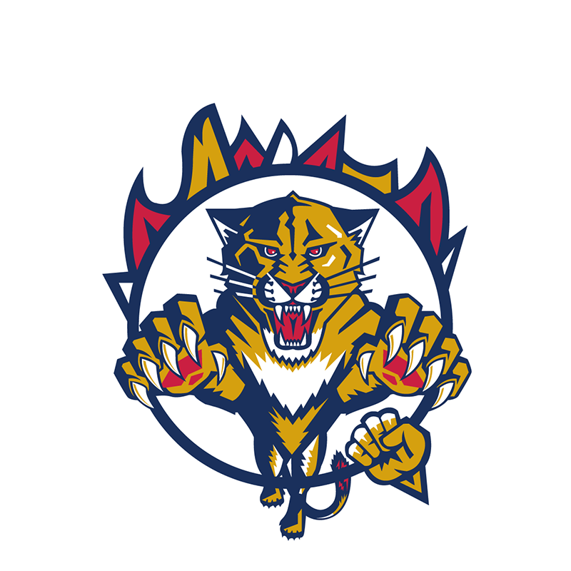 Florida Panthers Entertainment logo fabric transfer